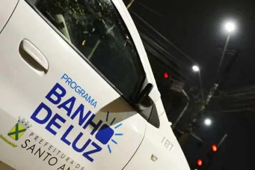 Banho de Luz se aproxima de 70% de cobertura em Santo André