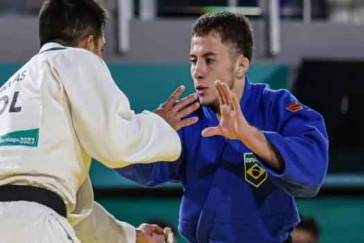 Brasil garante medalha de ouro com final 100% nacional no judô