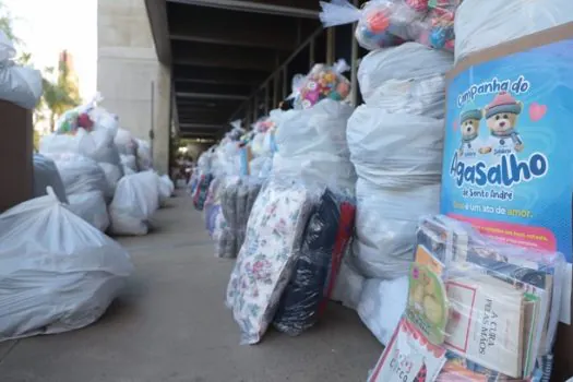 Campanha do Agasalho em Santo André termina com recorde de arrecadação