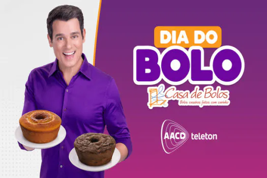 Ao lado de Celso Portiolli, Casa de Bolos realiza campanha de arrecadação para o Teleton