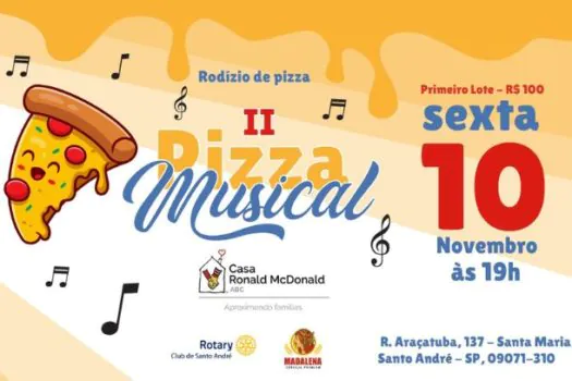 Casa Ronald McDonald realiza Pizza Musical Solidária com presença cover de Rita Lee