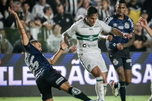 CBF admite erro de árbitro em pênalti para o Coritiba contra o Santos