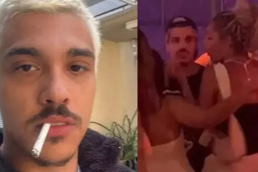 Chico Moedas é filmado beijando mulher em balada ao som de Luísa Sonza