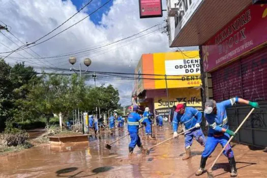 Chuva volta a causar alagamentos em Franco da Rocha, na Grande SP