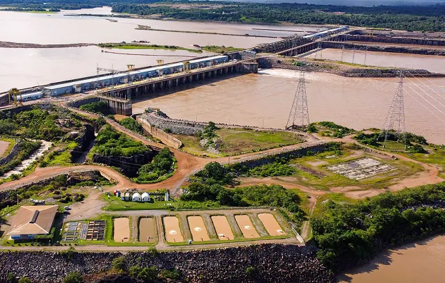 02/10/2023, Usina de Santo Antônio. Foto: Santo Antônio Energia/Facebook