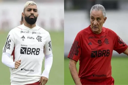 Gabigol fala com Tite pela primeira vez e deseja boas vindas ao técnico