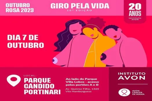 Instituto Avon realiza a 10ª Edição do Giro Pela Vida