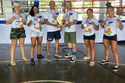 Diadema ganha quatro ouros e dois bronze no kick boxing dos Jogos Abertos do Interior