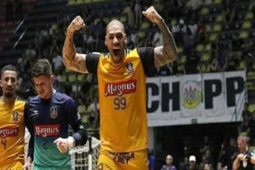 Magnus vence Corinthians na prorrogação e conquista o Paulista de futsal