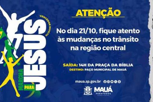 Mauá recebe a Marcha Para Jesus neste sábado (21/10)