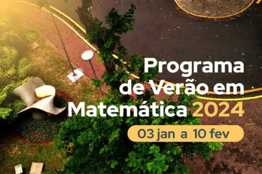 Inscrições abertas para Programa de Verão em Matemática 2024 na USP