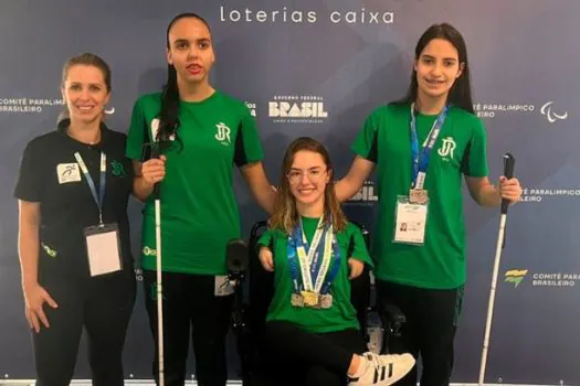 Recreio da Juventude conquista 5 medalhas na segunda fase do Nacional de Natação Paralímpica