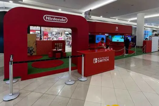 Nintendo Switch Shopping Tour Brasil 2023 ganha espaço temático no Golden Square