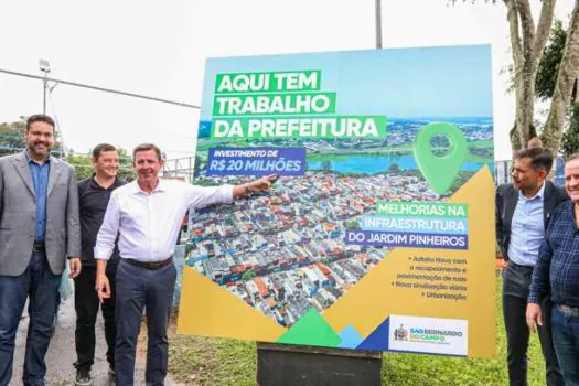 Prefeito Orlando Morando anuncia obras de infraestrutura no Pinheirinho