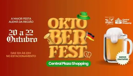 Central Plaza Shopping traz Oktoberfest para a Zona Leste