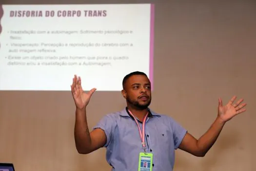 Diadema discute disforia e câncer de mama em pessoas trans