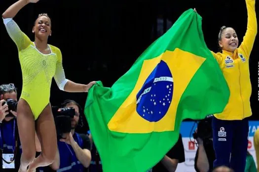 Rebeca Andrade e Flávia Saraiva levam prata e bronze em Mundial