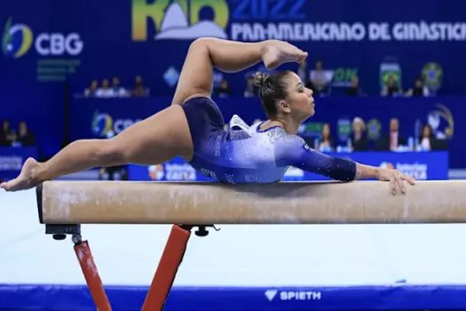 Rebeca é poupada e está fora da disputa do solo na ginástica no Pan