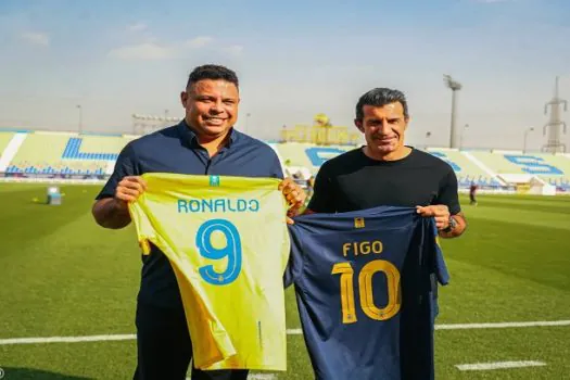 Ronaldo Fenômeno faz visita ao Al-Nassr, mas não se encontra com CR7