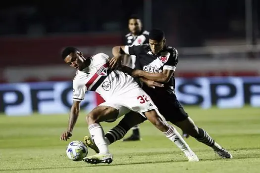 São Paulo quer evitar sustos contra o Vasco no Brasileirão