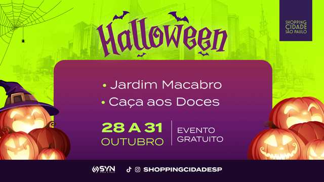 FESTA DE HALLOWEN NA AV PAULISTA COM ENTRADA GRATUITA