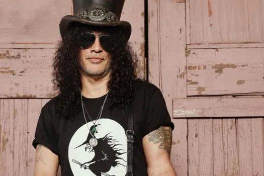 Slash, guitarrista do Guns N’ Roses, anuncia shows no Brasil