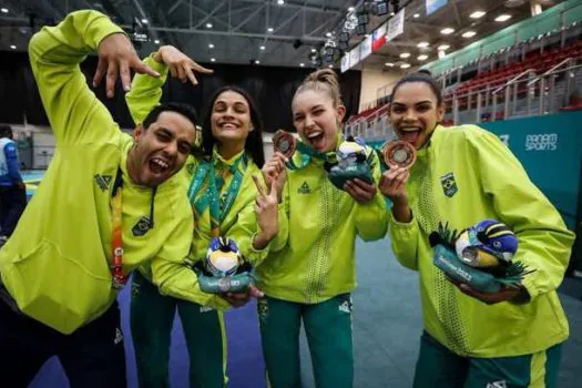 Atletas de São Caetano conquistam o bronze no taekwondo dos Jogos Pan-Americanos