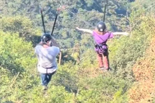 Dia das Crianças: Tirolesa Voo da Serra é opção de passeio neste feriado