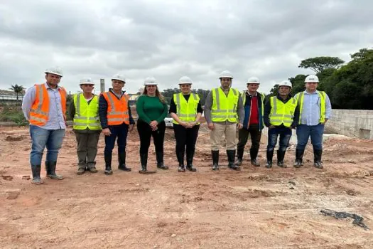 Deputada Carla Morando acompanha obras do reservatório Piscinão do Jaboticabal