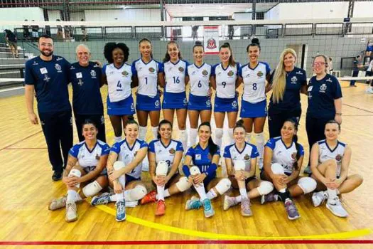 São Caetano estreia com vitória no vôlei feminino dos Jogos Abertos do Interior