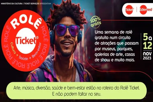 Rolê Ticket oferece ações gratuitas no Beco do Batman