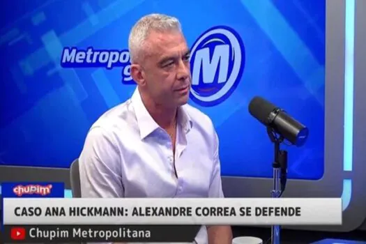 Alexandre Correa alega mal-estar e interrompe entrevista ao vivo sobre caso Ana Hickmann