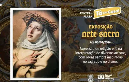 Central Plaza Shopping apresenta a exposição “Arte Sacra”