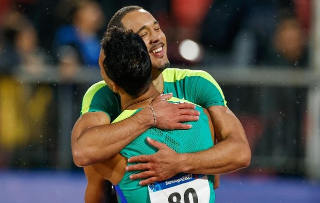 Brasil conquista ouro e bronze nos 110m com barreiras masculino