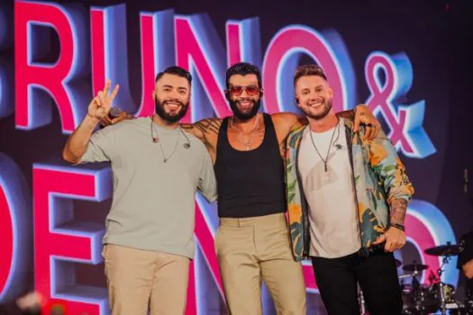 Bruno & Denner lançam feat com Gusttavo Lima