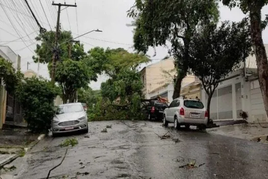 Defesa Civil alerta para tempestade e ventos fortes em São Paulo