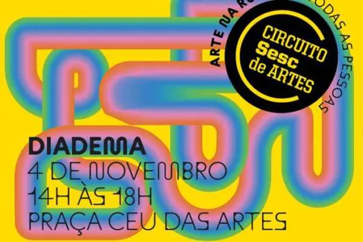 Diadema recebe Circuito Sesc de Artes