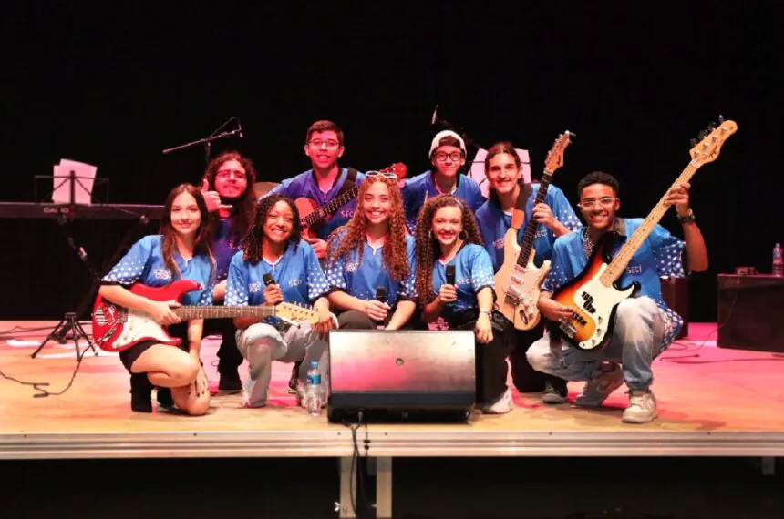 Teatro Conchita de Moraes recebe banda de alunos do Instituto SECI