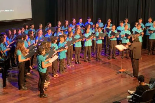 Ribeirão Pires promove concerto do Coro Infantojuvenil da Fundação Theatro Municipal de SP