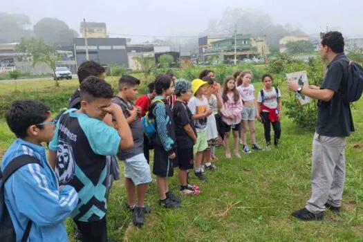 Sexta-feira é marcada por educação ambiental através do PEPTA em Ribeirão Pires