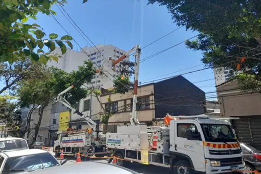 Energia foi restabelecida para 90% dos clientes afetados, afirma Enel SP