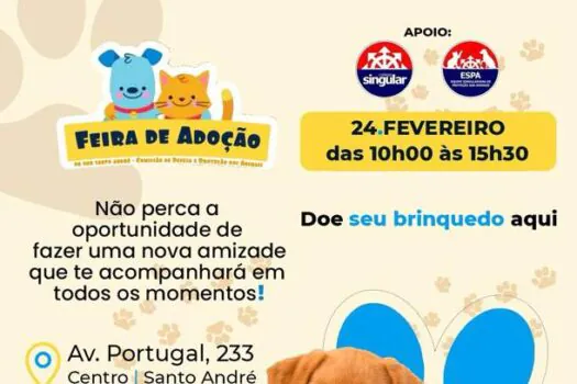 OAB Santo André realiza Feira de Adoção Animal com apoio do Singular