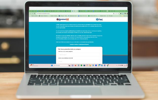 Fierj lança site para denúncias contra mensagens antissemitas