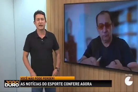 Jorge Kajuru briga com equipe após falha e áudio vaza em programa ao vivo da Band