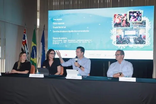 Natal Solidário de Santo André começa em 1º de dezembro com roda gigante e várias atrações