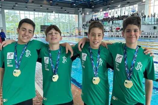 Recreio da Juventude conquista 15 medalhas no Sul-Brasileiro de Natação Mirim e Petiz