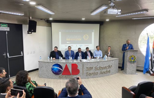 OAB Qualifica: Santo André lança programa revolucionário para o jurídico nacional