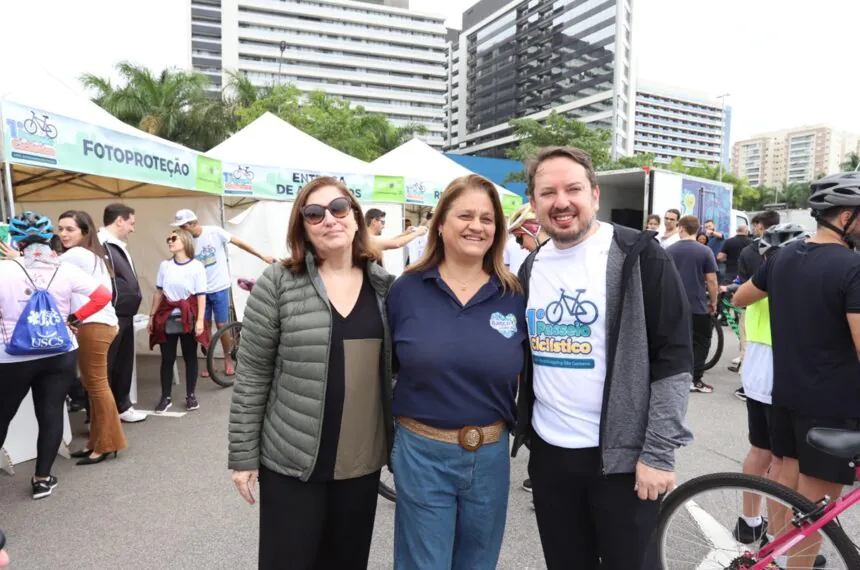 1ª Passeio Ciclístico USCS - Park Shopping São Caetano reúne mais de 1.000 participantes