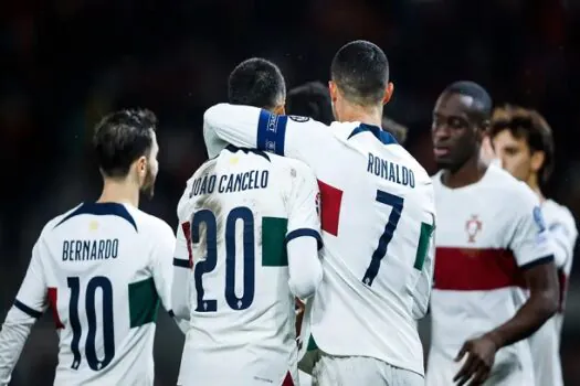 CR7 marca, Portugal domina Liechtenstein e segue invicto nas Eliminatórias