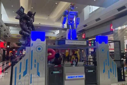 Parque Robot#Tron chega ao Central Plaza Shopping